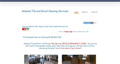 Desktop Screenshot of kelownatileandgroutcleaning.com